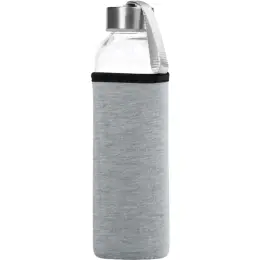 Kooshty Larney Glass Water Bottle Grey Unbranded
